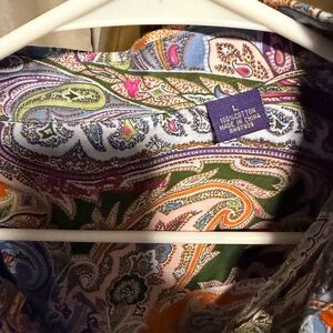 Etro Multicolor Paisley Shirt